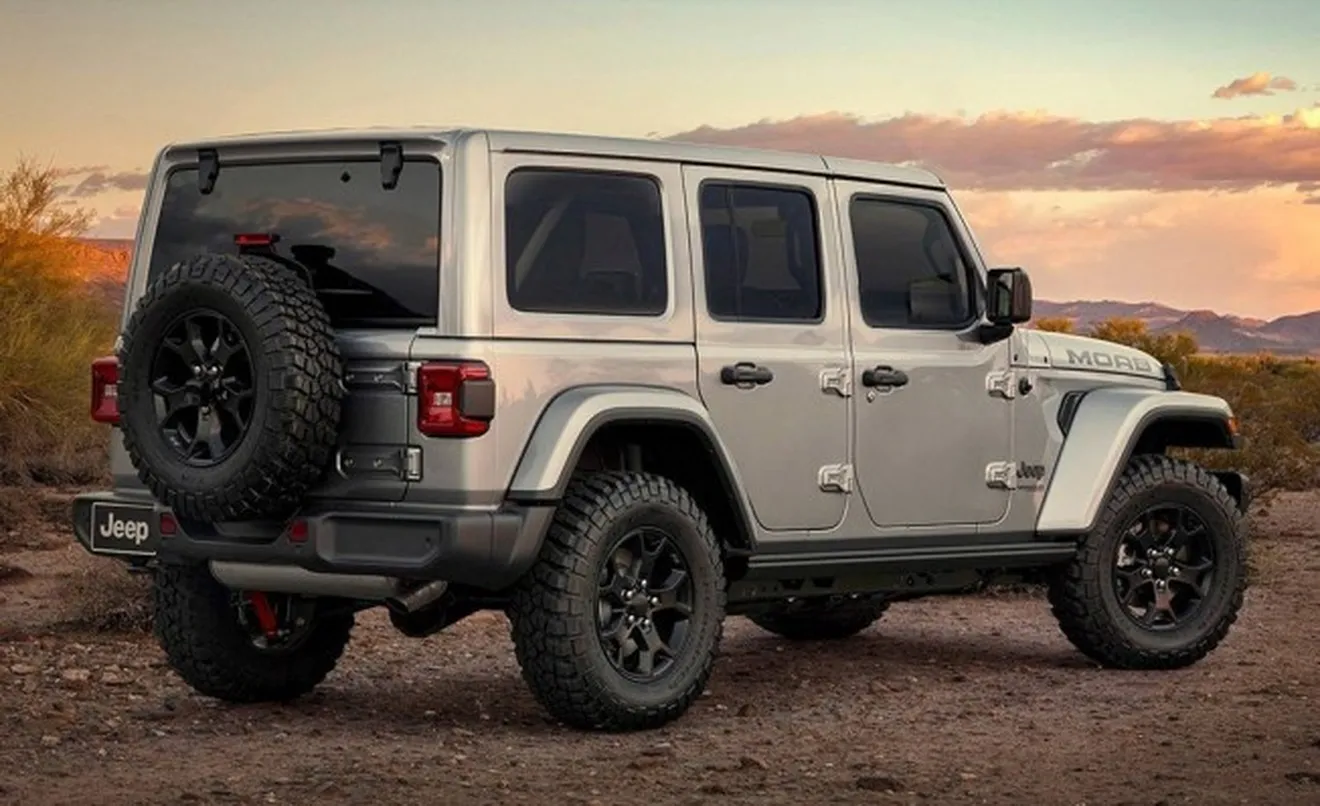 Jeep Wrangler Moab Edition - posterior