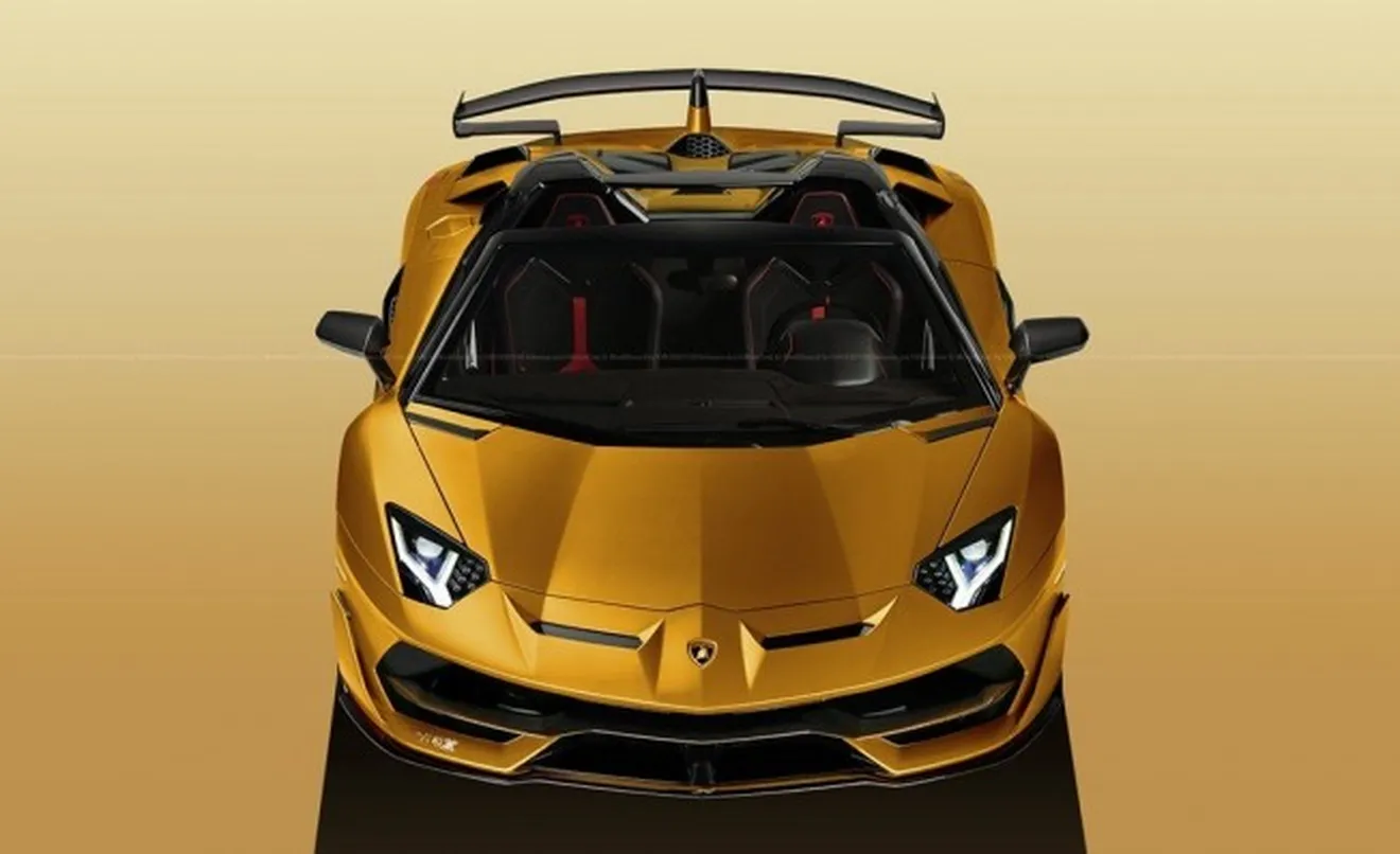Lamborghini Aventador SVJ Roadster - recreación