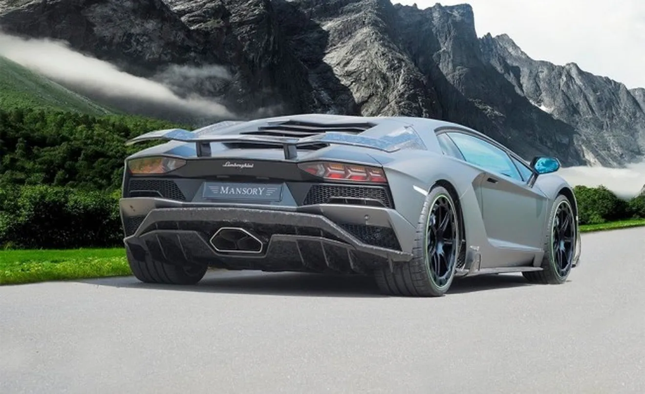 Lamborghini Aventador S preparado por Mansory