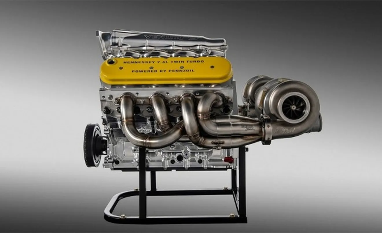 Motor del Hennessey Venom F5