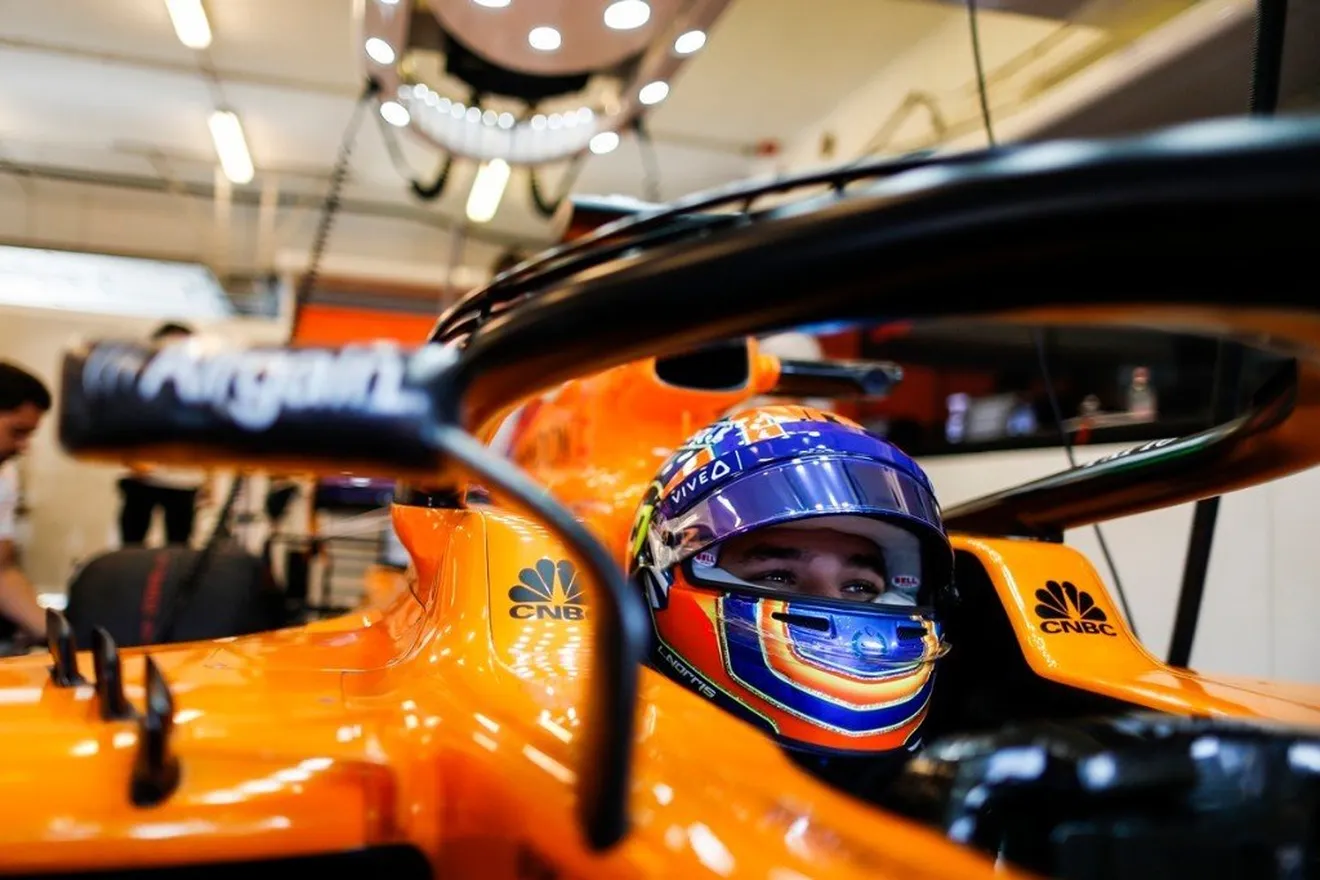 Norris sustituirá a Alonso en la FP1 de Spa