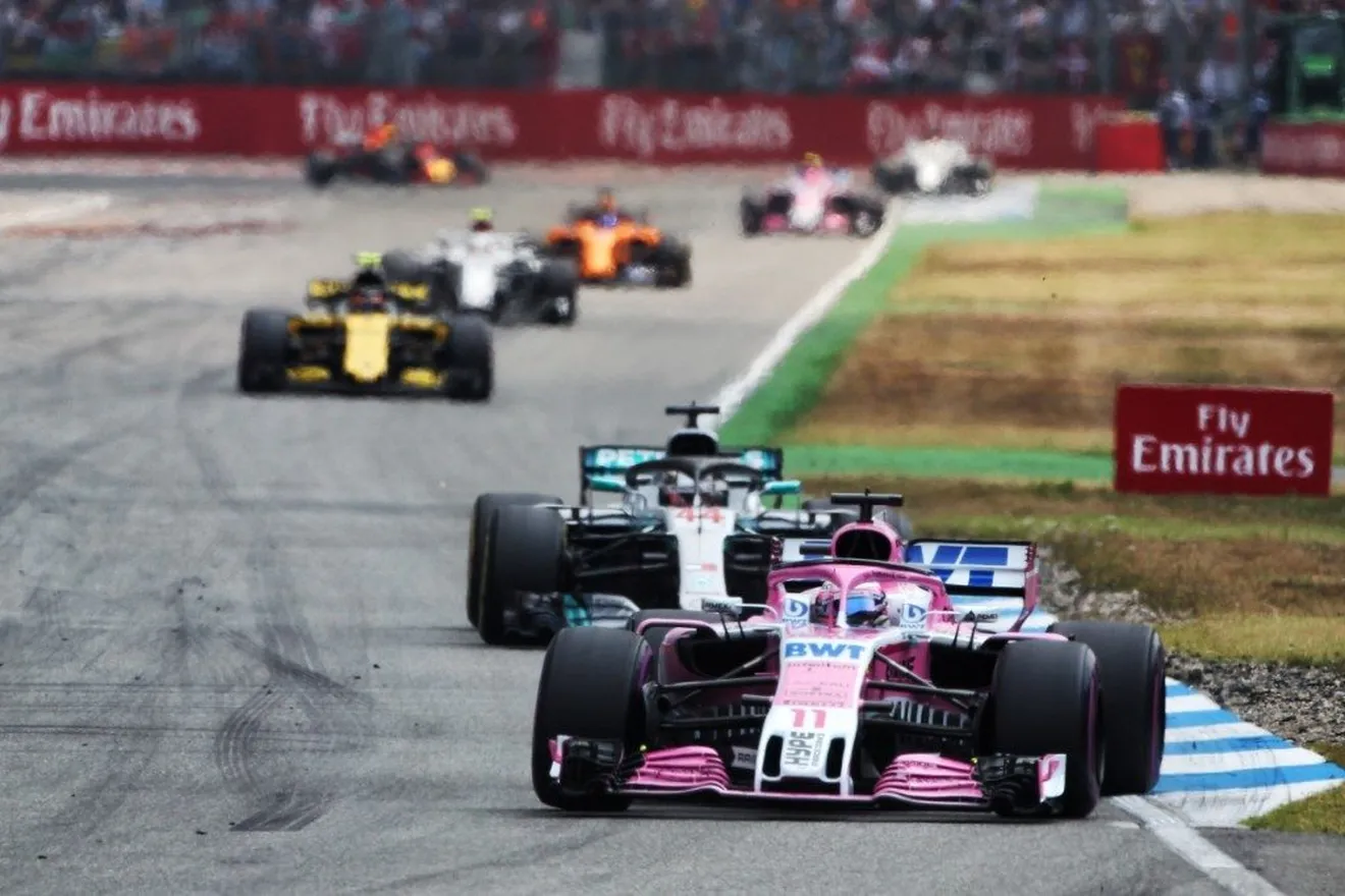 Sergio Pérez: "Hay dos categorías en la Fórmula 1"