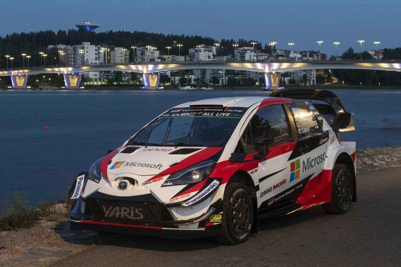 Toyota estrena nueva base para los Yaris WRC en Estonia