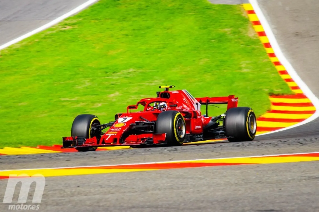 Räikkönen completa el viernes perfecto para Ferrari en Spa