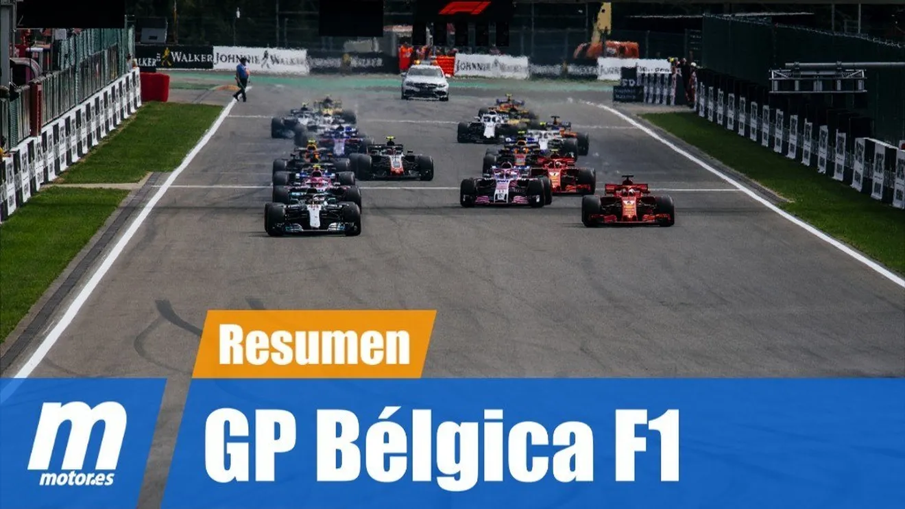 [Vídeo] Resumen del GP de Bélgica de F1 2018