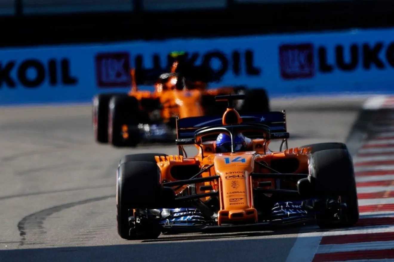 Alonso: "Sin que pase nada en carrera, el 14º es lo que merecíamos"