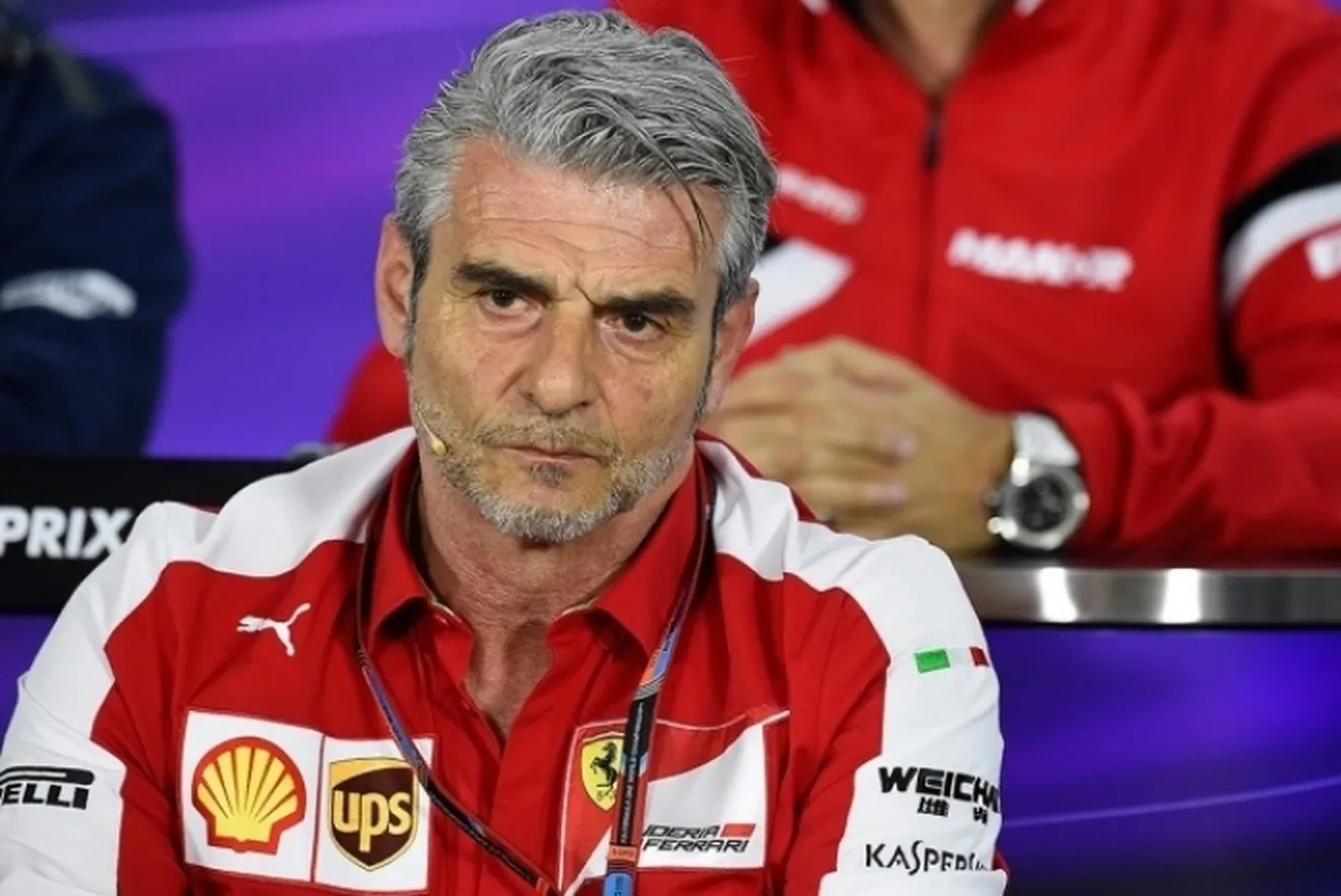 Arrivabene explica el fichaje de Leclerc y lo ocurrido en la primera vuelta de Monza