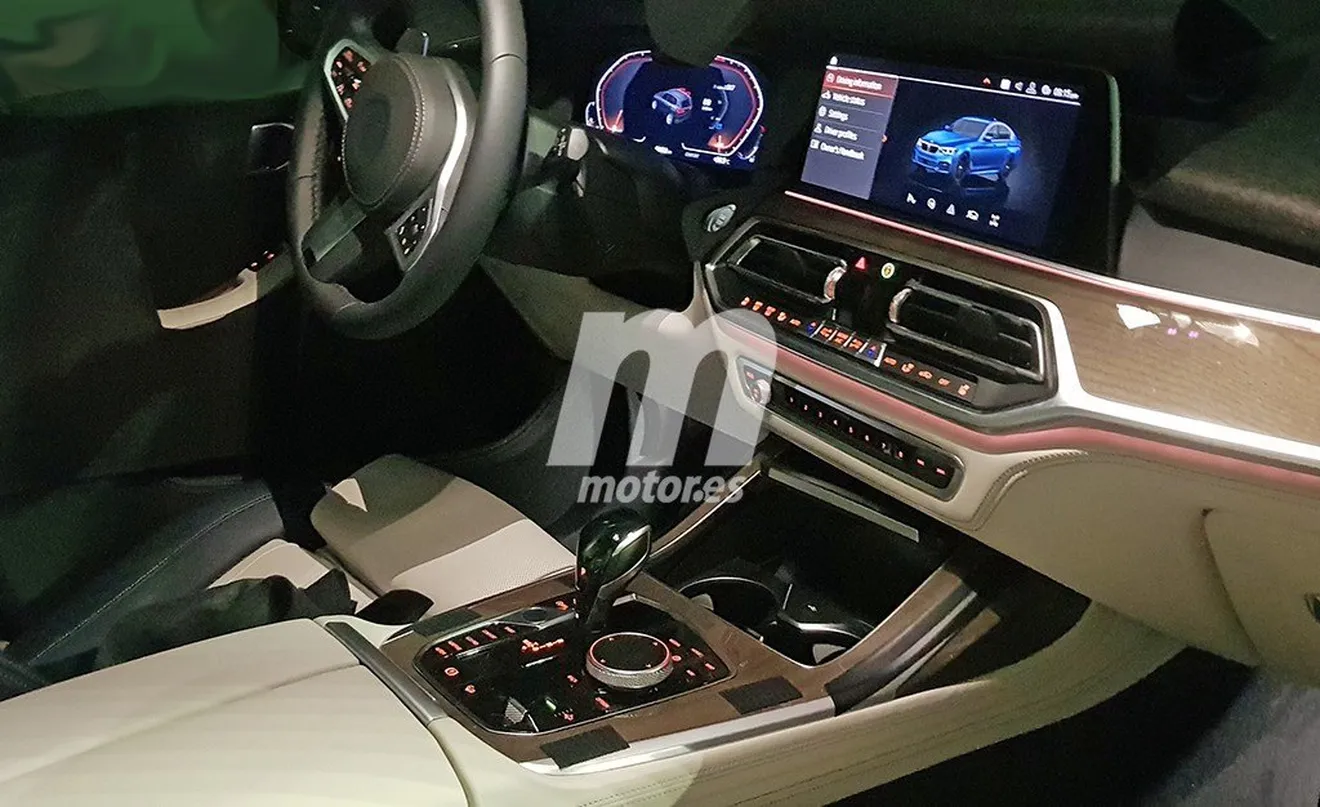 Un vistazo al interior del BMW X7 2019 con seis asientos