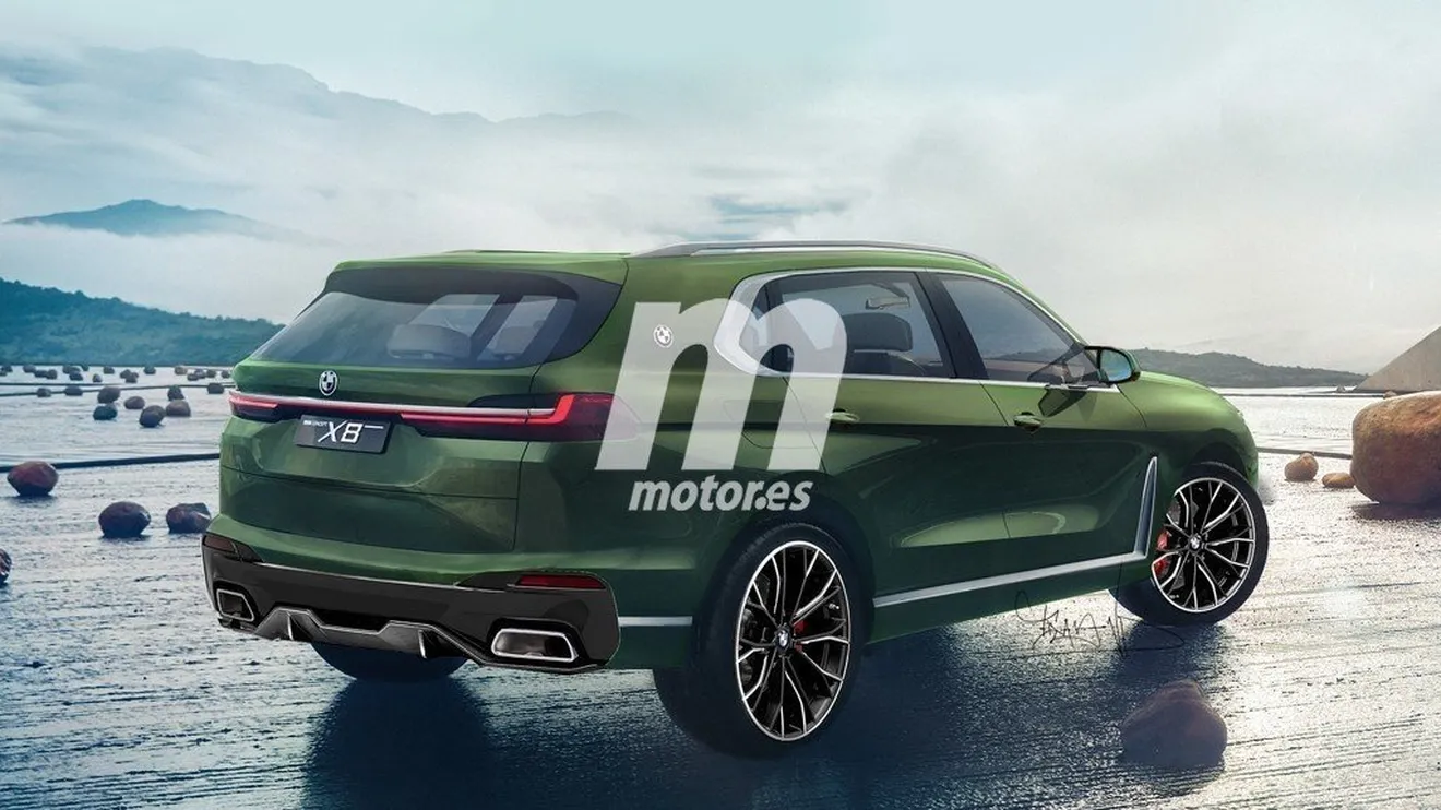 Adelantamos el diseño del futuro BMW X8 que debutará en la segunda mitad de 2020