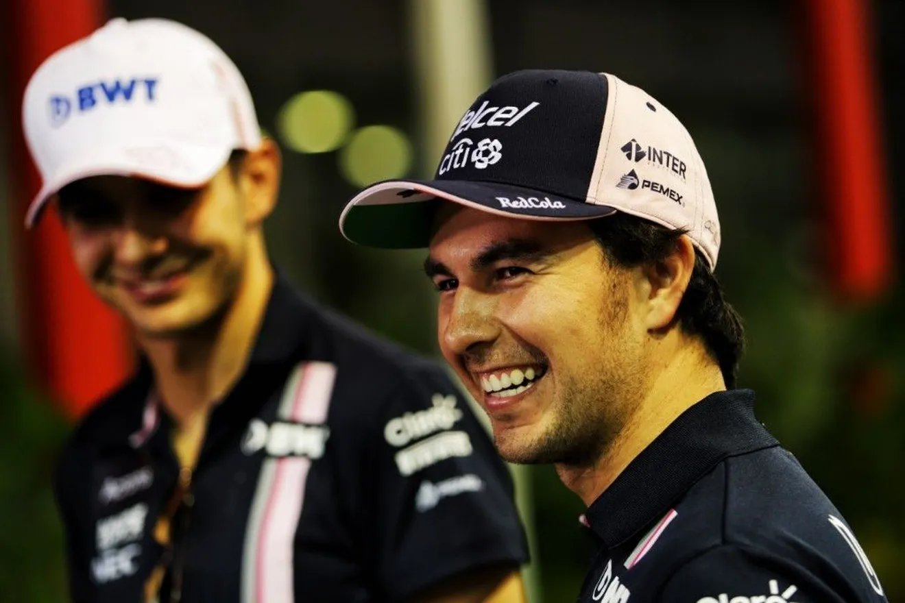 Force India valora reinstaurar órdenes de equipo tras el choque entre Ocon y Pérez