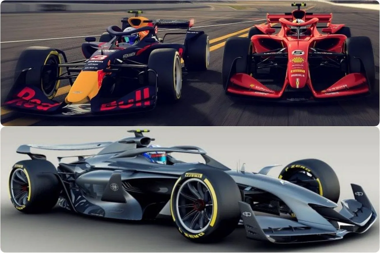 Ross Brawn presenta el concept car para la Fórmula 1 de 2021