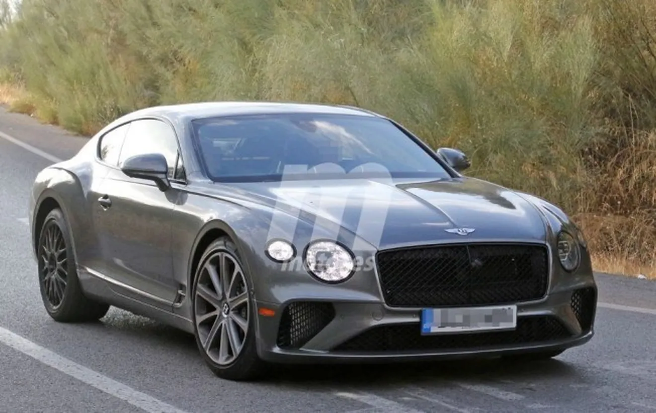 Foto espía Bentley Continental GT Speed ​​2022