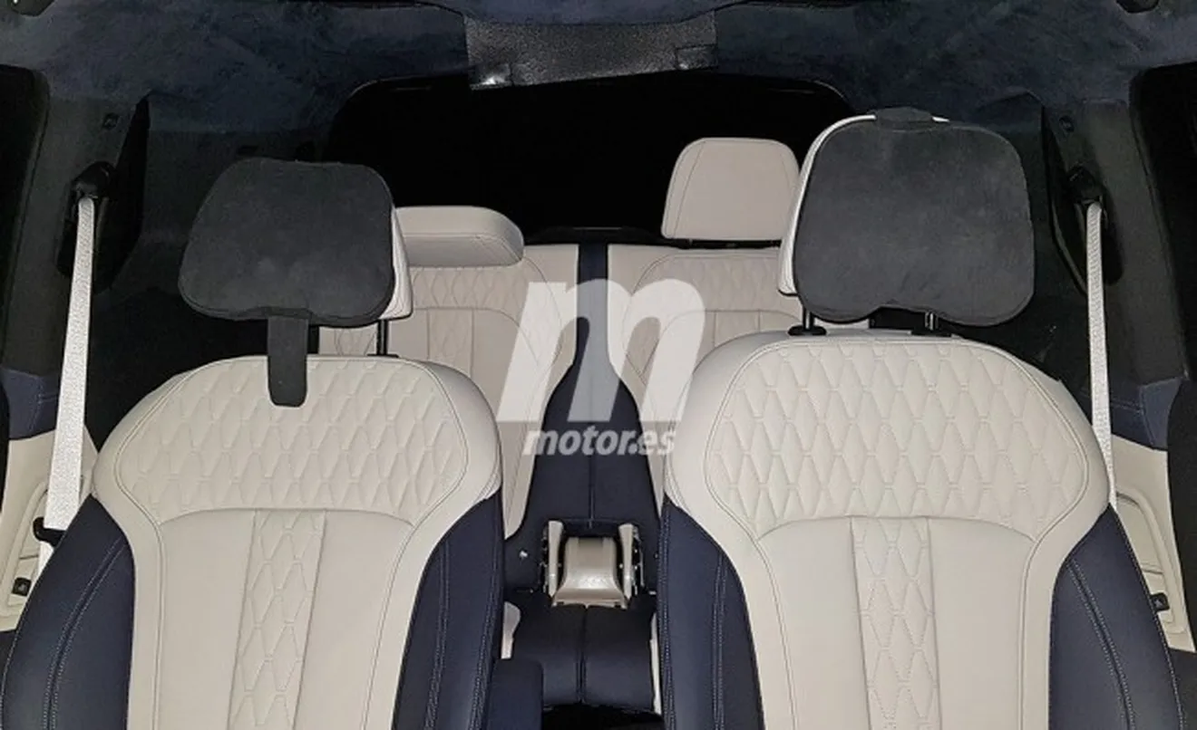 BMW X7 2019 - foto espía interior