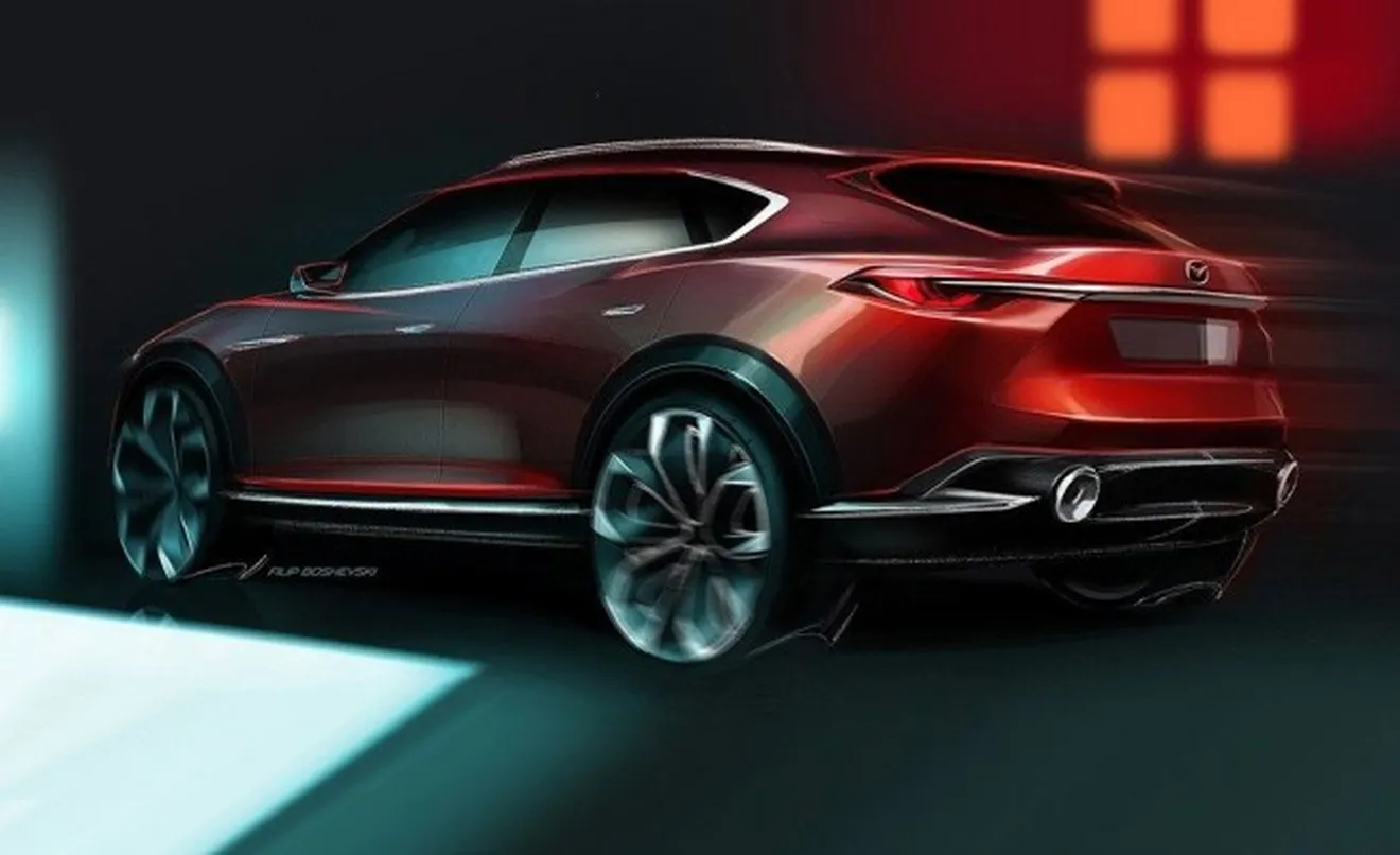 Mazda Koeru Concept - boceto