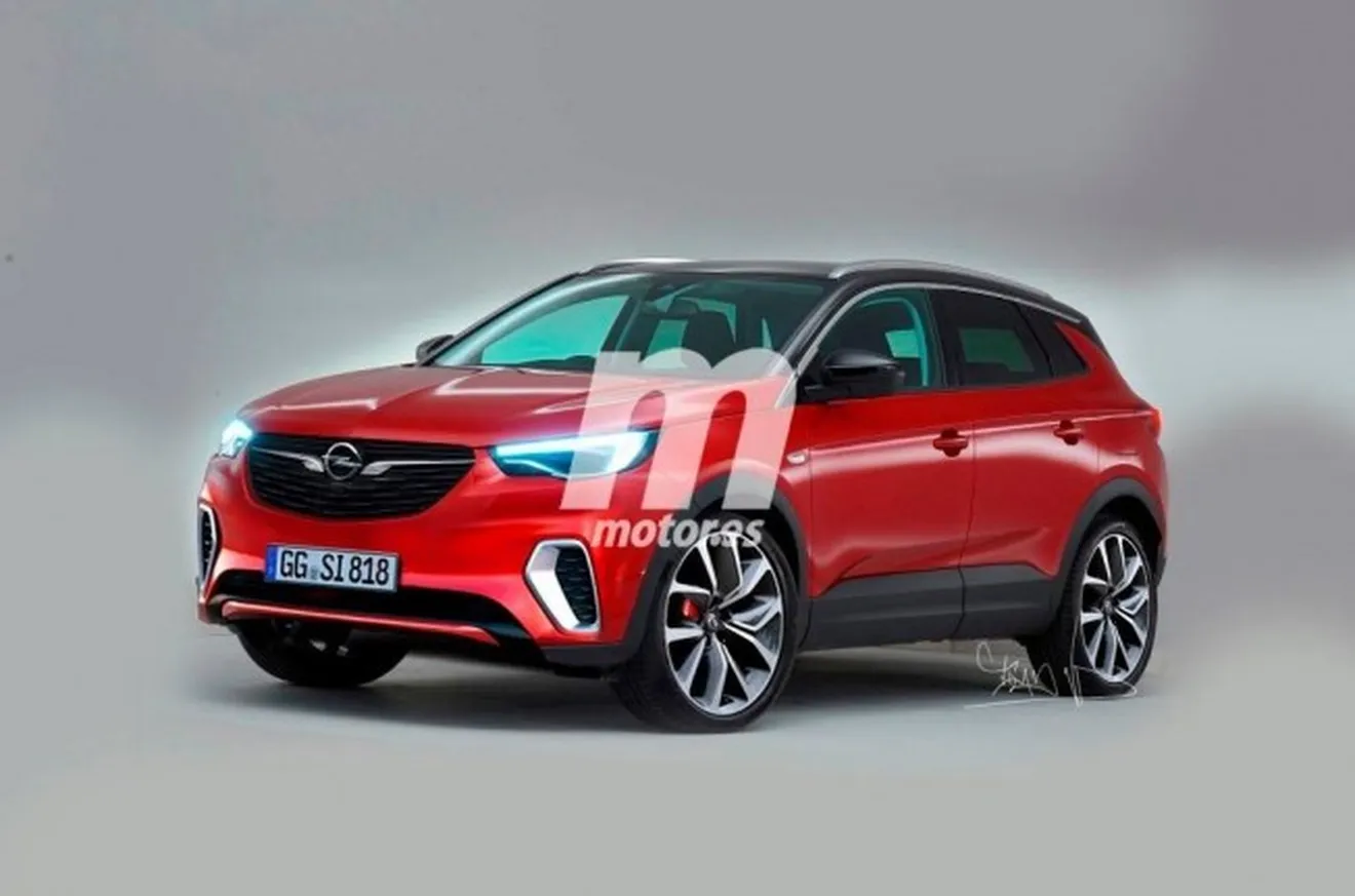 Opel Grandland X GSi - recreación