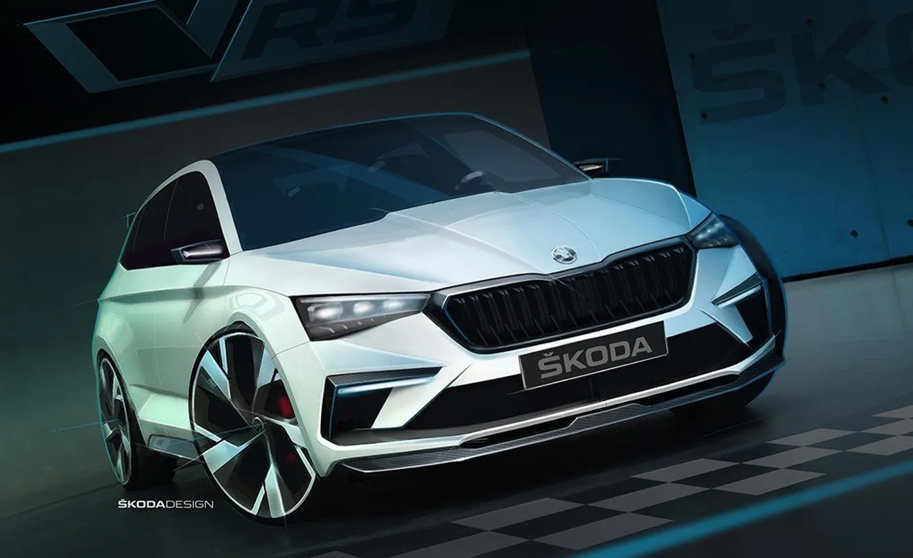 Skoda detalla la mecánica electrificada del nuevo Vision RS