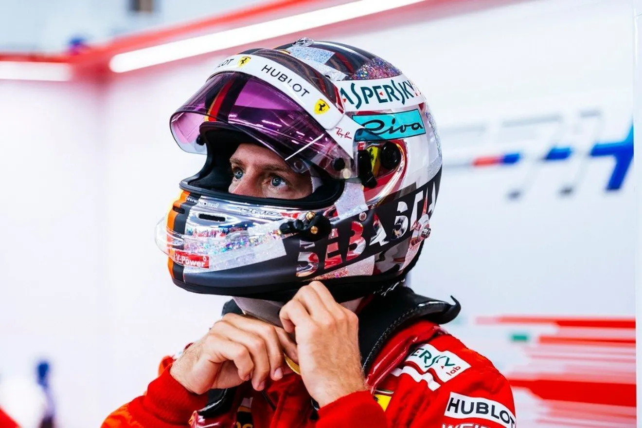 Vettel resta importancia a su toque con el muro: "No es ningún drama"