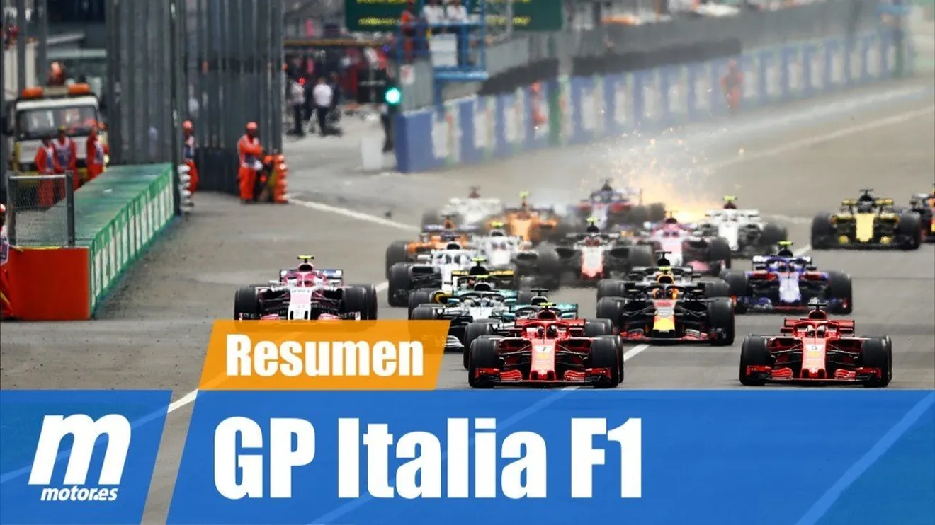 [Vídeo] Resumen del GP de Italia de F1 2018