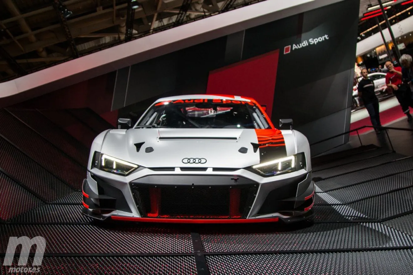 Audi R8 LMS GT3 2019: debut por todo lo alto en París