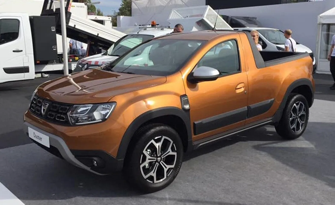 El nuevo Dacia Duster se transforma en un pick-up