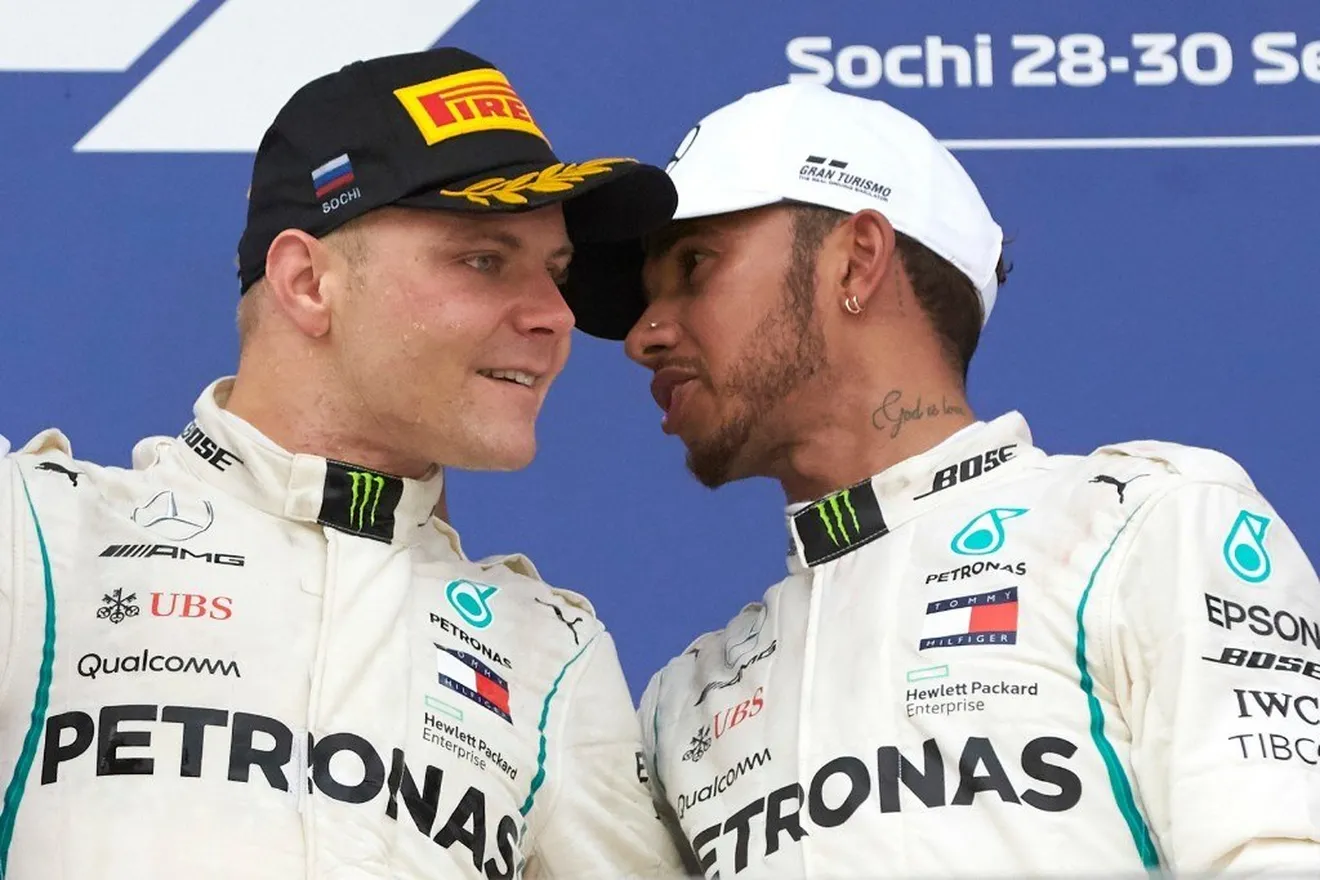 Hamilton y Bottas reclaman más de una parada y neumáticos anti-blistering