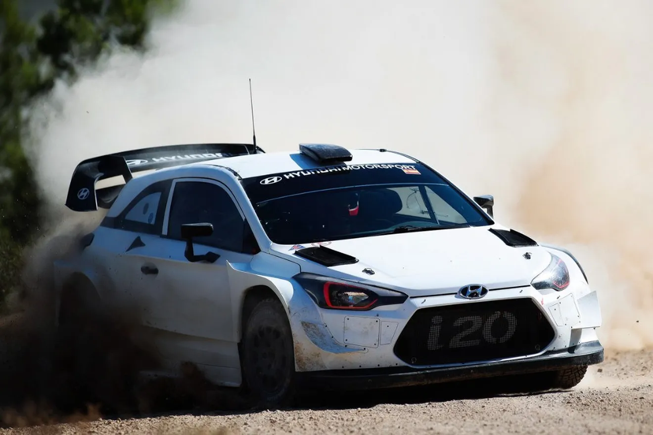 El Hyundai i20 WRC Coupé trae novedades al Rally RACC