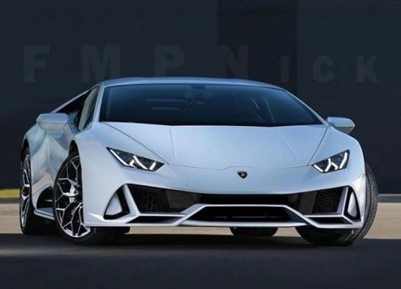 Así luce el nuevo Lamborghini Huracán facelift sin camuflaje