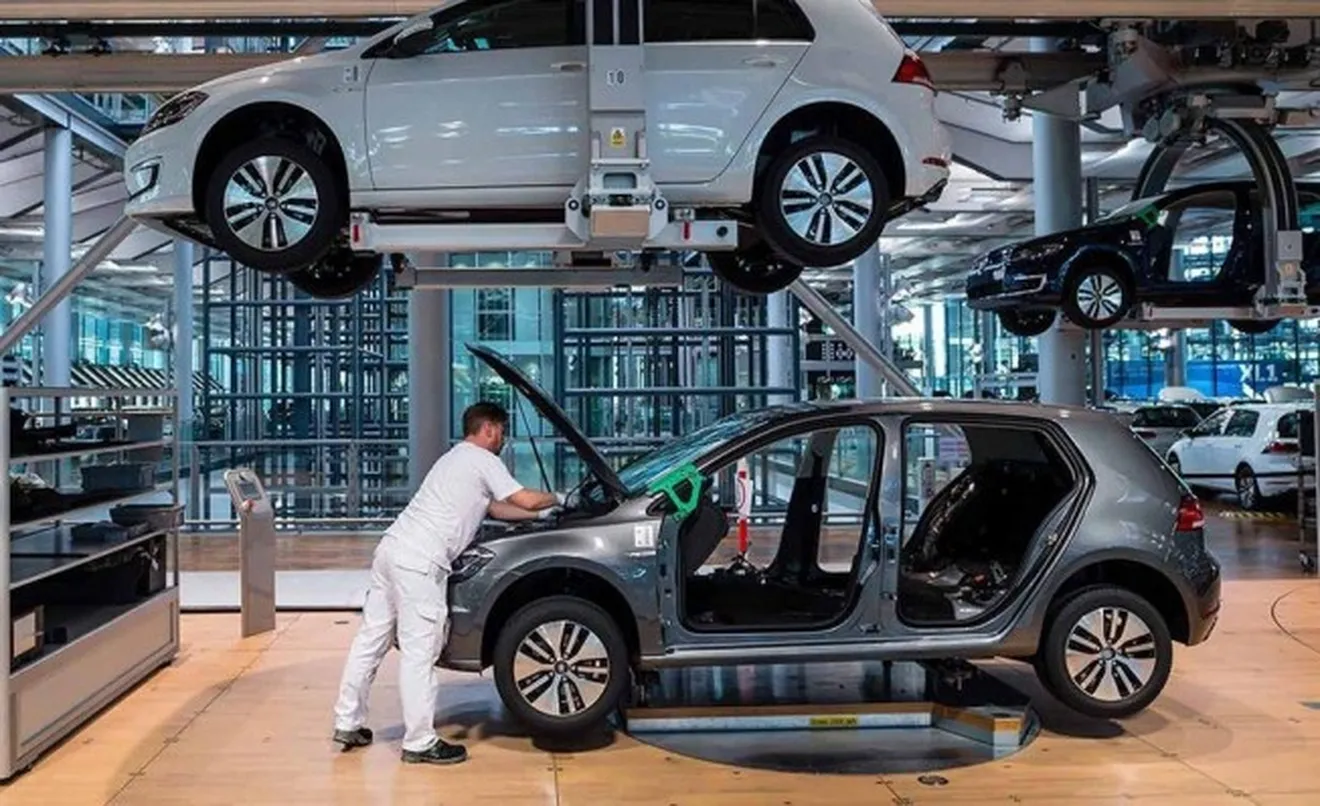 Producción del Volkswagen e-Golf
