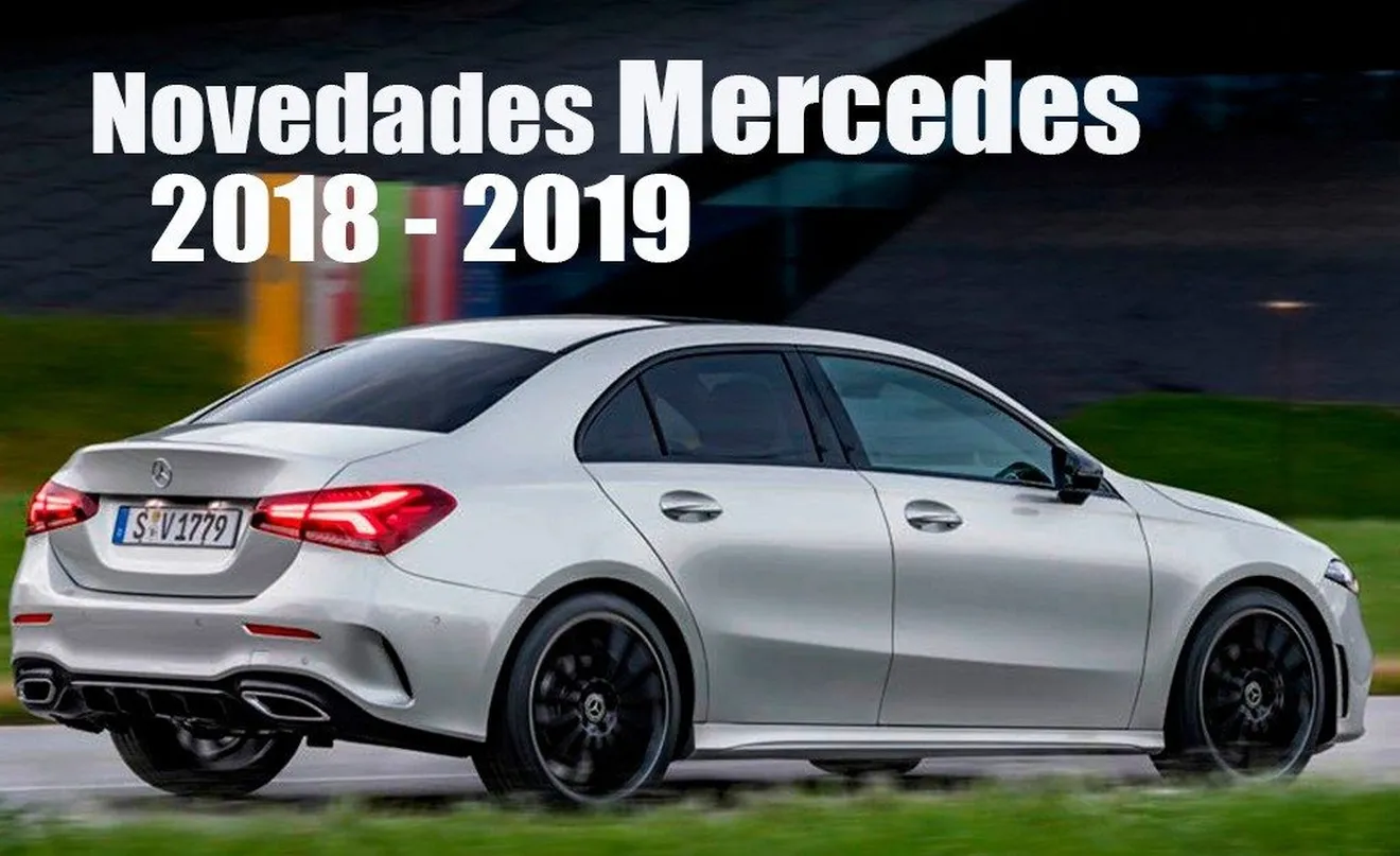 Mercedes introduce nuevos equipamientos en los Clase A, Clase C y CLS para 2019