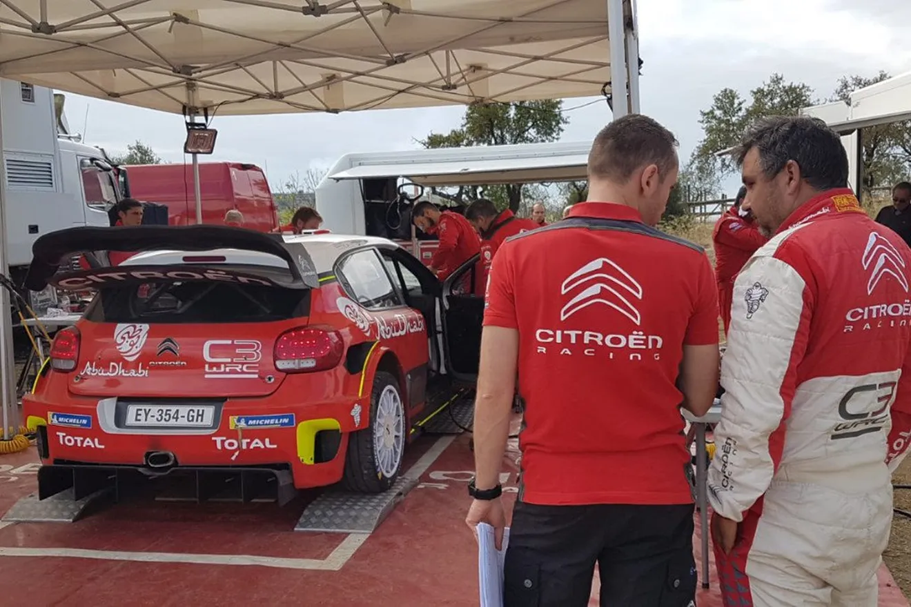 Sébastien Loeb empieza los test previos al Rally RACC