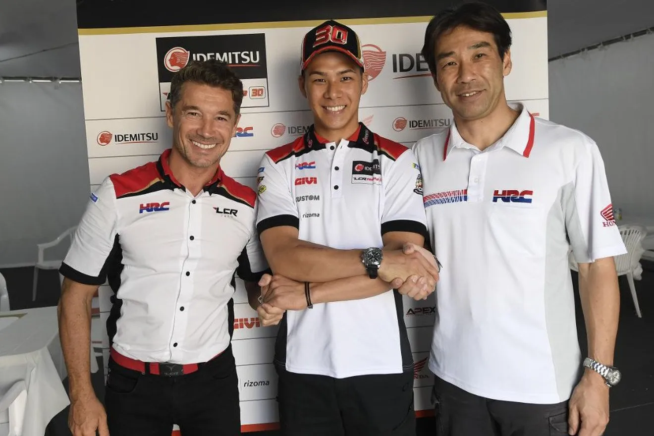 Takaaki Nakagami renueva con LCR Honda para MotoGP 2019