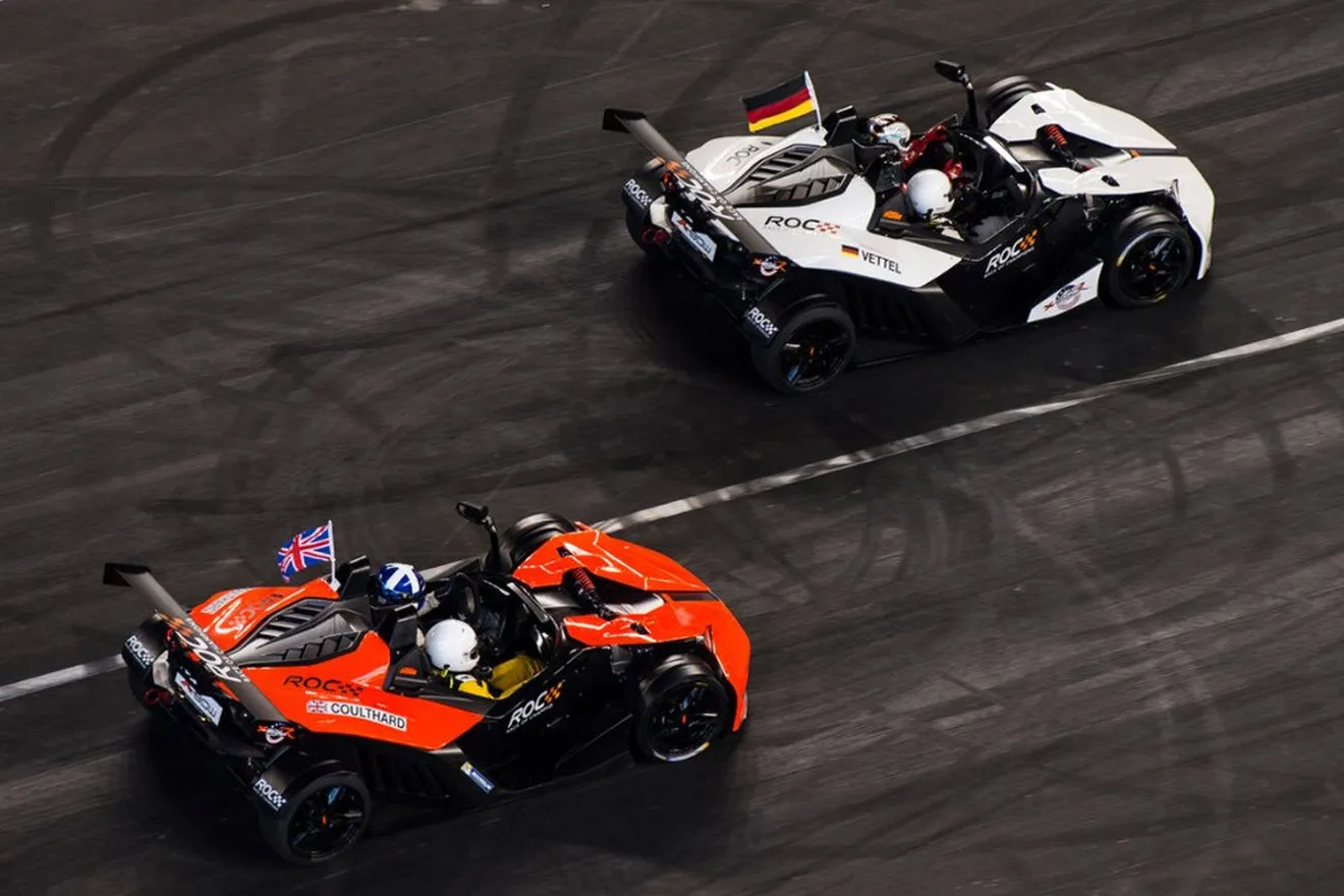 Vettel y Coulthard estarán en la Race of Champions 2019