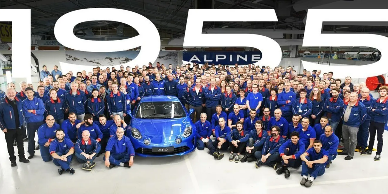 Alpine termina la producción de la edición especial A110 Première Édition