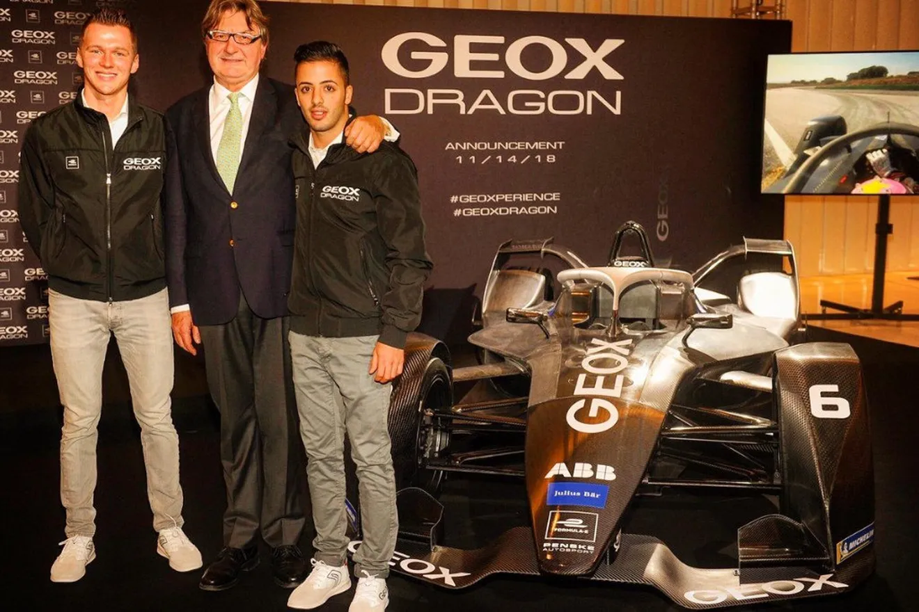 Antonio Fuoco, piloto reserva de Dragon en Fórmula E