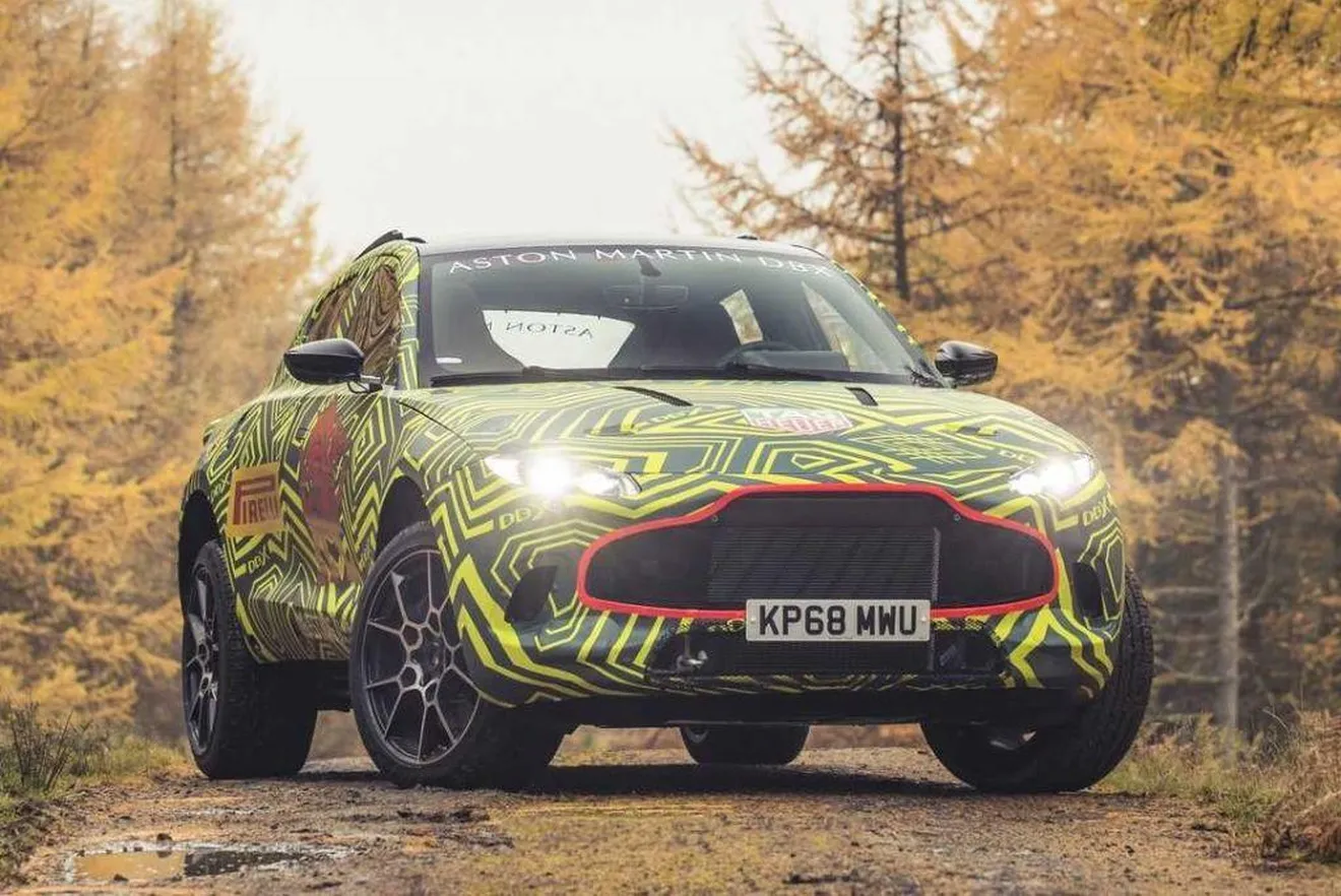 Aston Martin presenta los primeros prototipos del nuevo DBX