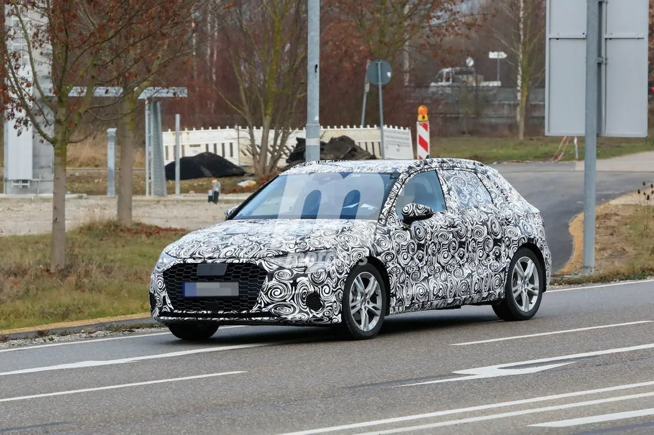 El nuevo Audi A3 Sportback 2020 cazado a plena luz del día