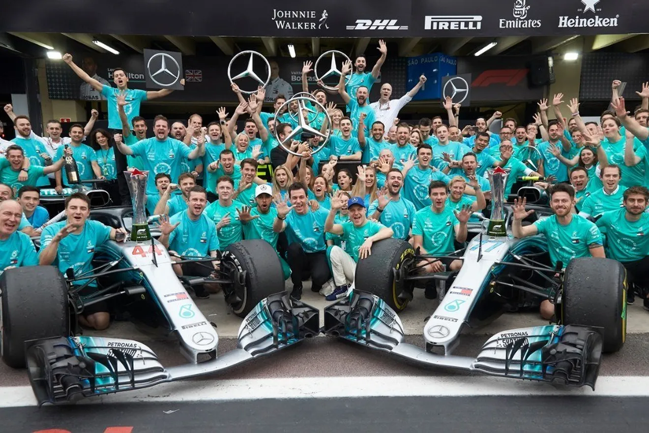 Las claves y los números del quinto título de Mercedes