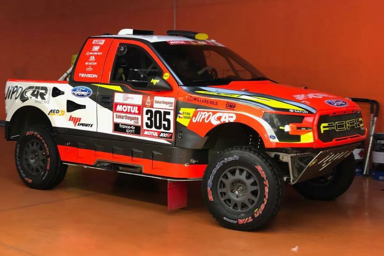 Dakar 2019: Prokop estrena un Ford F-150 evolucionado
