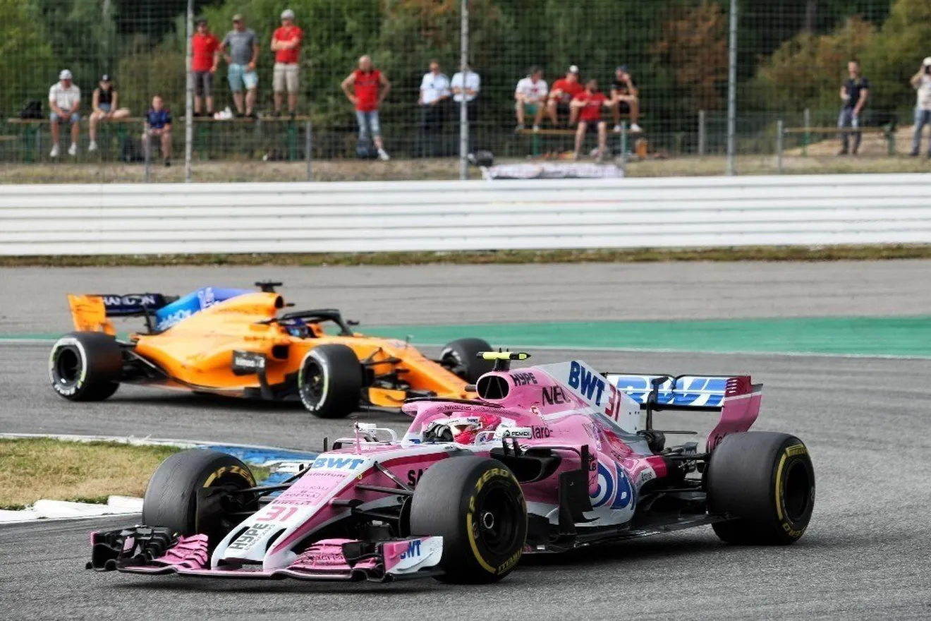 Force India aún tiene esperanzas de alcanzar la sexta posición de McLaren