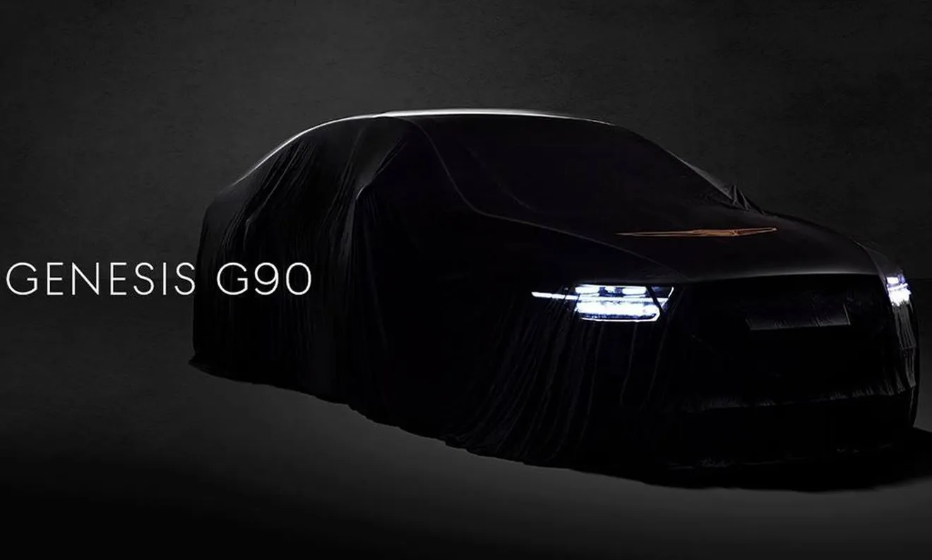 El nuevo Genesis G90 se insinúa en este primer teaser