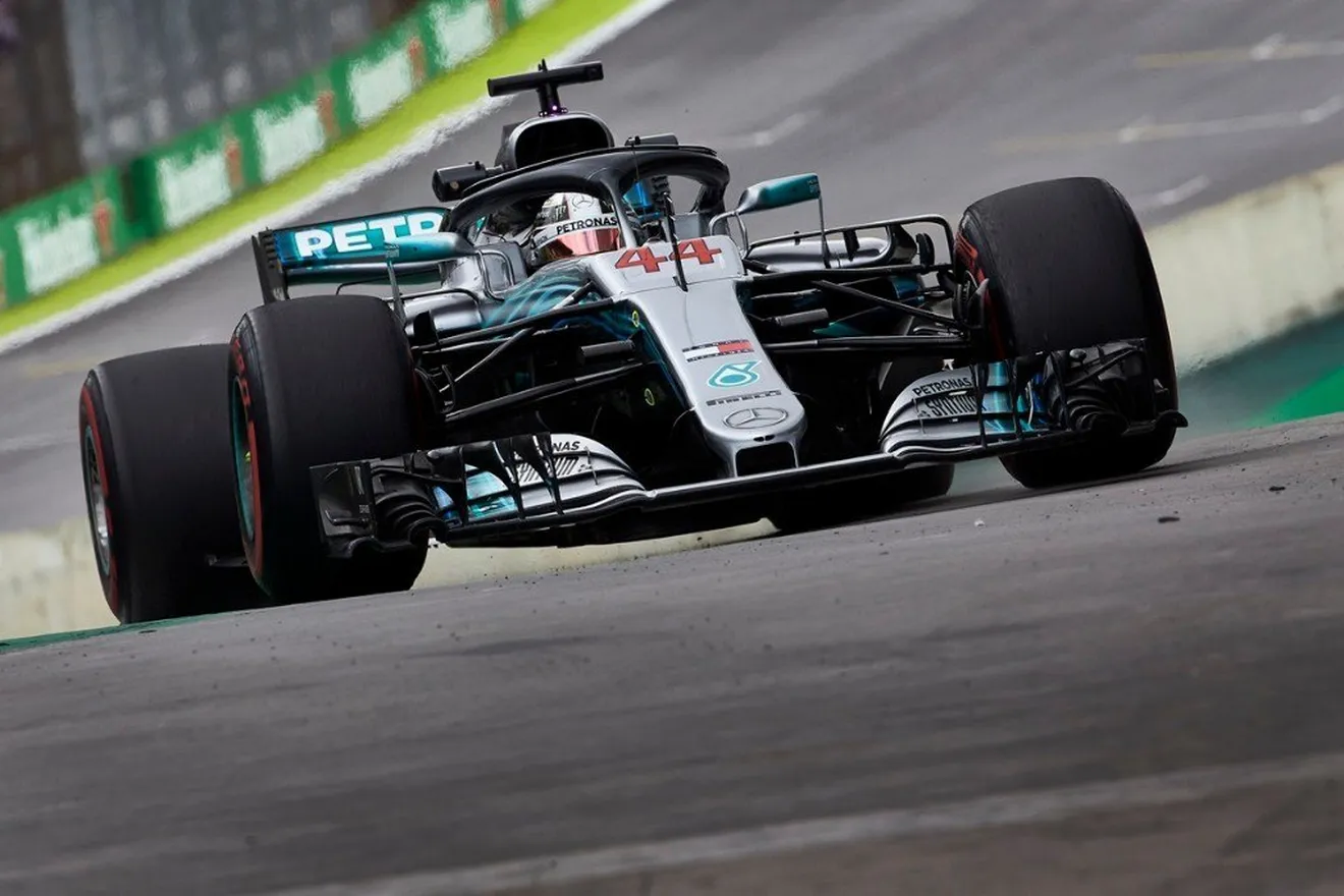 Hamilton aspira a todo en Interlagos: "El coche fue mucho mejor que en México"