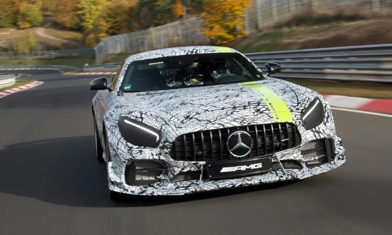 Mercedes-AMG GT R Pro: primera imagen de la nueva versión de pista