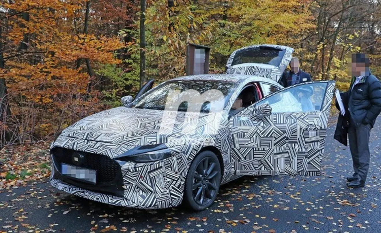 Mazda3 2019 - foto espía