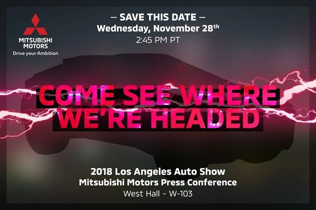 Mitsubishi adelanta un nuevo concepto que debutará en el Salón de Los Ángeles 2018