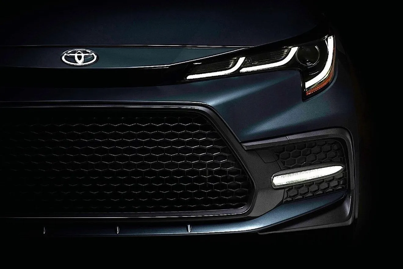 Nuevo teaser del Toyota Corolla Sedán antes de su presentación en China y California