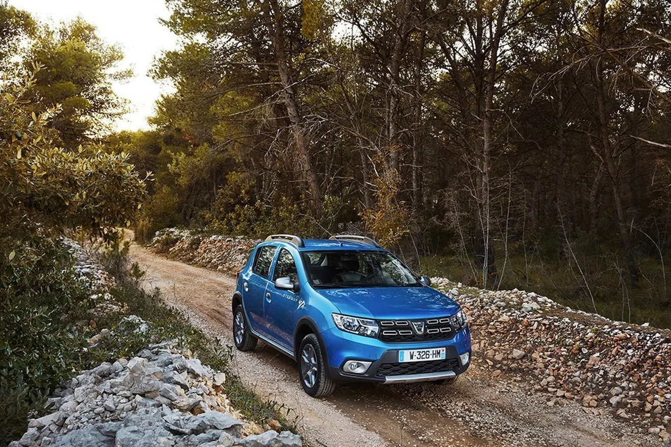 España - Octubre 2018: El Dacia Sandero llega a lo más alto