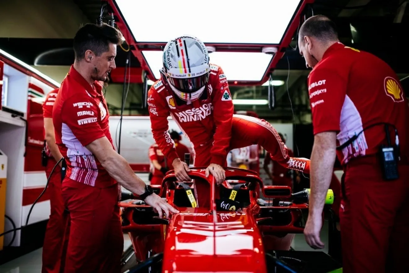 Para Whiting el enfado de Vettel en el pesaje fue culpa de Ferrari, no de la FIA