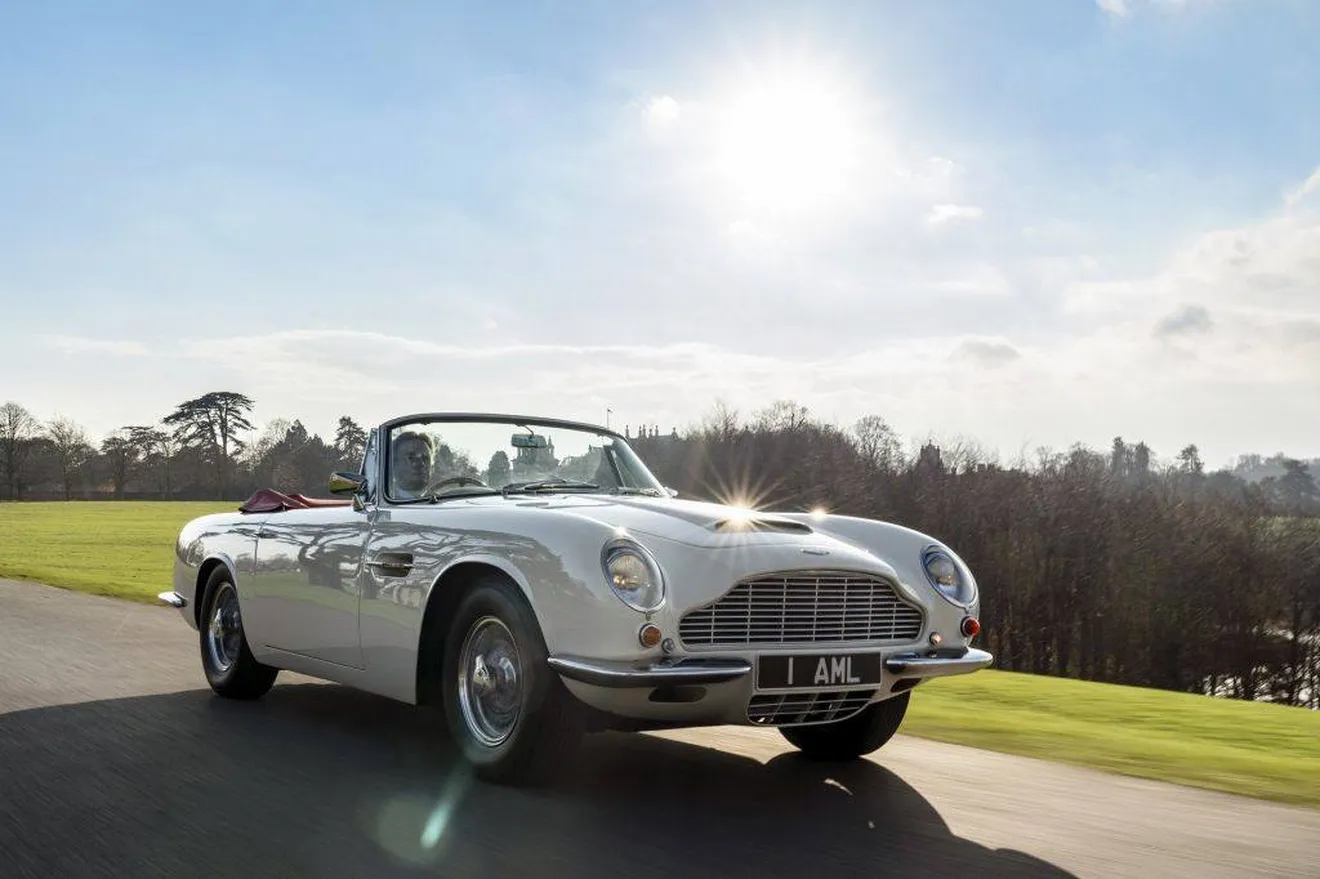 Aston Martin Works convierte tu Aston clásico en un coche eléctrico