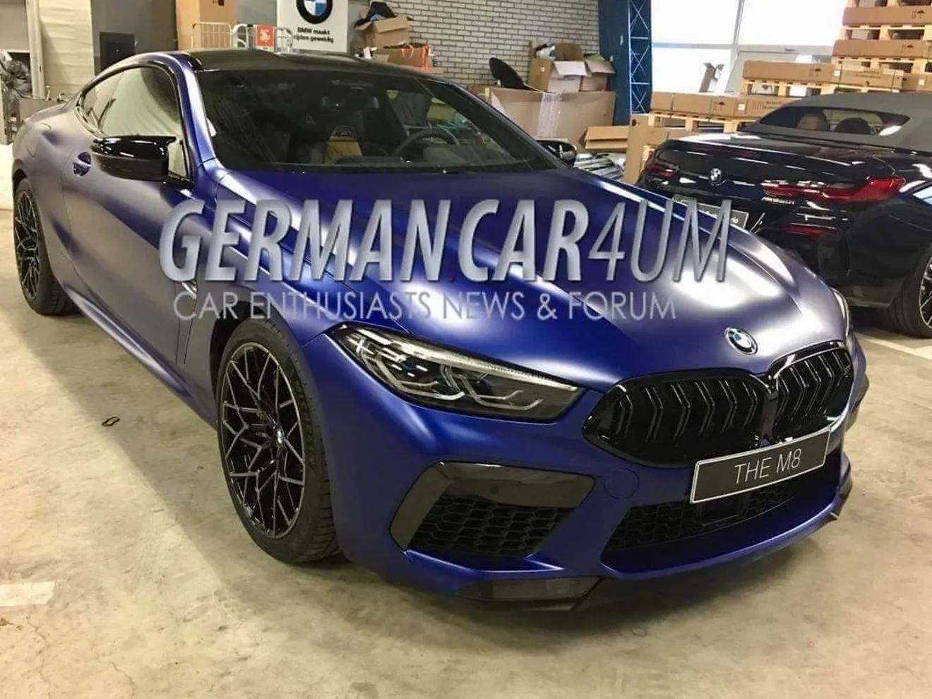 El nuevo BMW M8 Competition, cazado completamente al descubierto