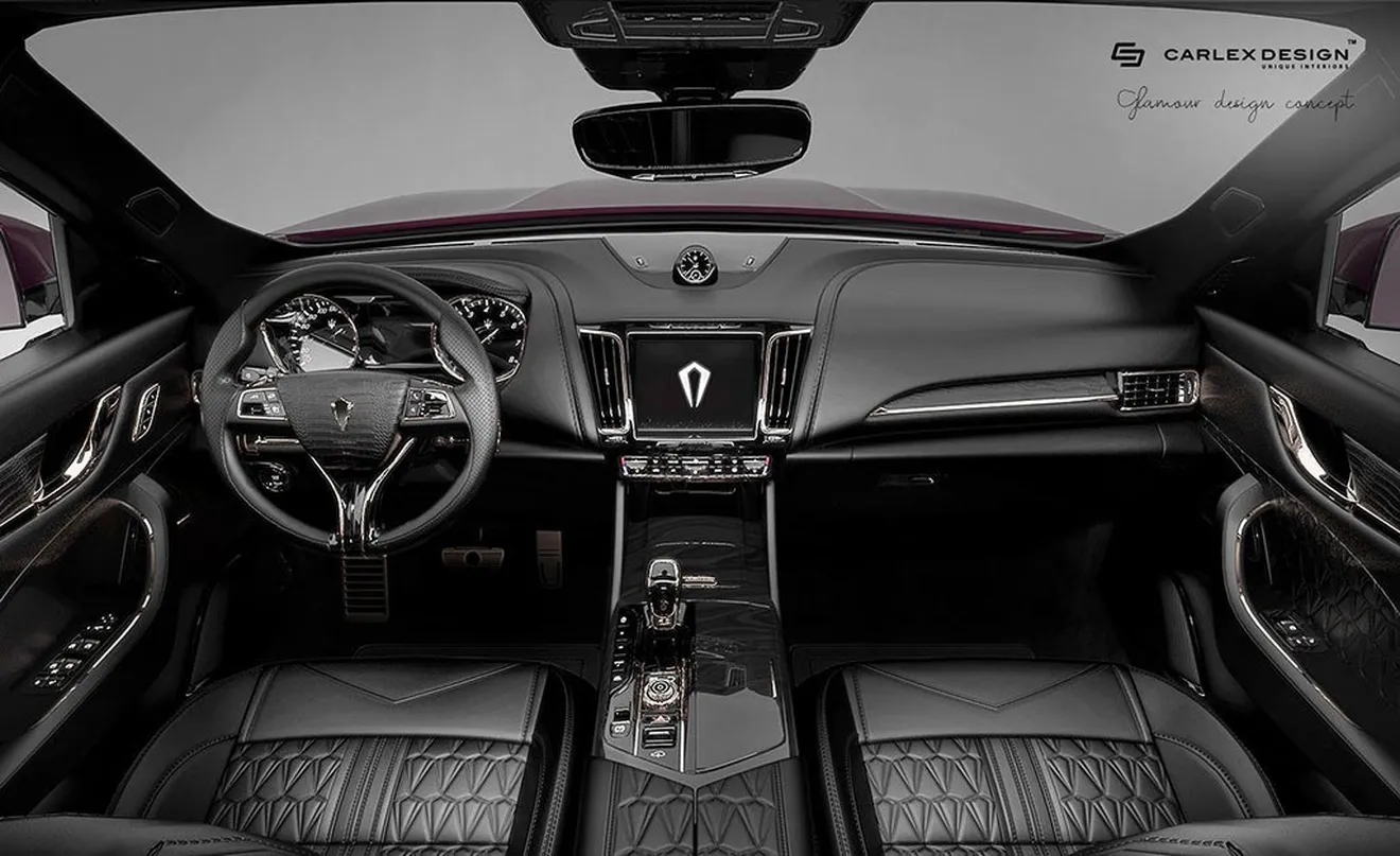 Carlex Design modifica por completo el interior del Maserati Levante